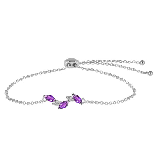 Petal Bloom Silver Bracelet