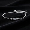 Celeste Line 925 Sterling Silver Adjustable Bracelet