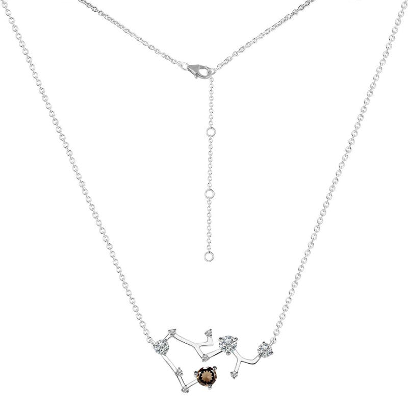 Celestial Path Silver Necklace