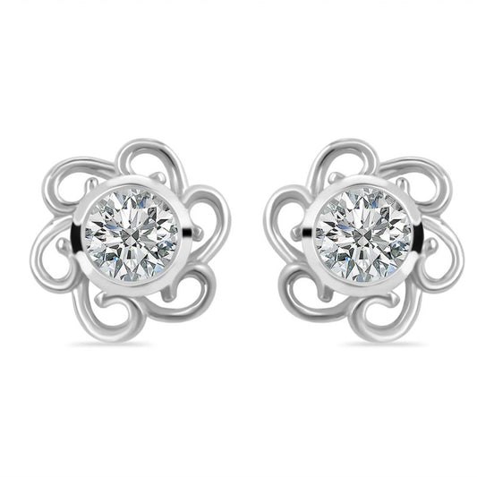 Classic Aqua Filigree Hook Earrings