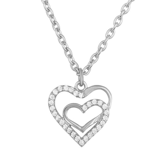 Radiant Blossom Classic Silver Pendant