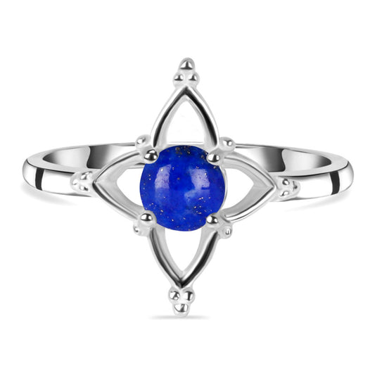 Celestial Aqua Star Ring