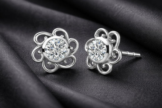 Classic Aqua Filigree Hook Earrings