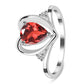 Crimson Heart Empress Ring