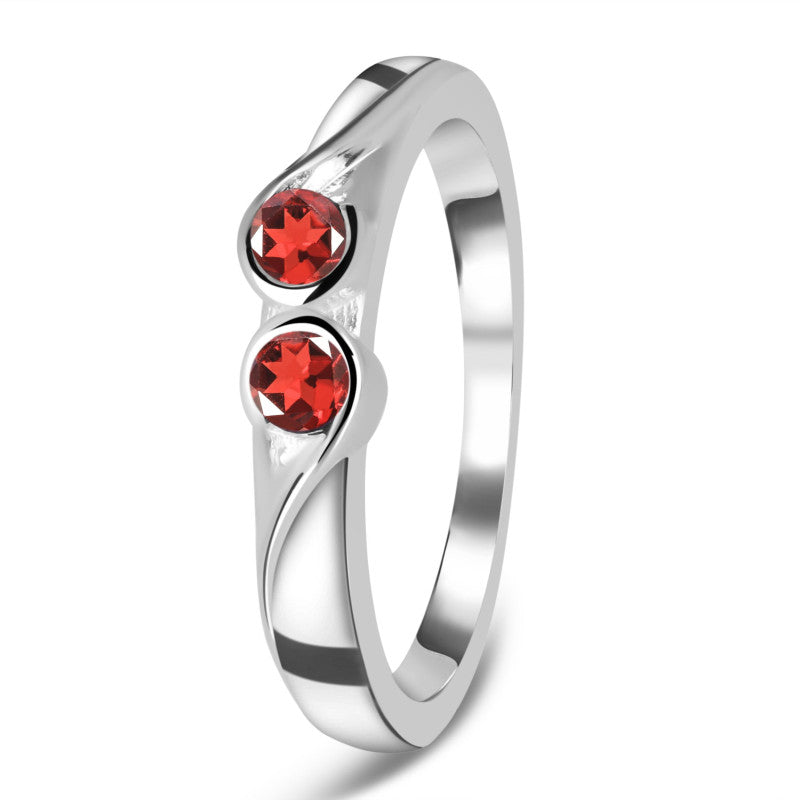 Scarlet Duo Grace Ring