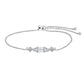 Celeste Line 925 Sterling Silver Adjustable Bracelet