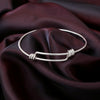 "Simplicity" Modern Adjustable Bangle Bracelet - 925 Sterling Silver