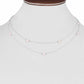 Blush Harmony Double-Layer Necklace