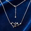 Celestial Path Silver Necklace