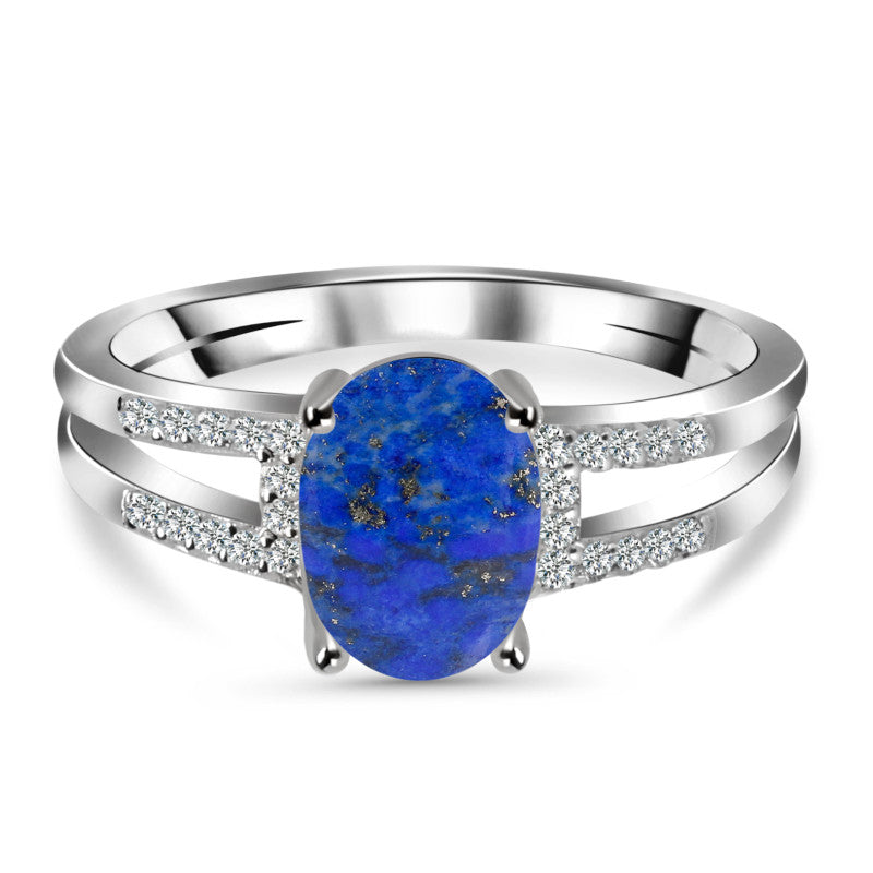 Aqua Lotus Bloom Ring